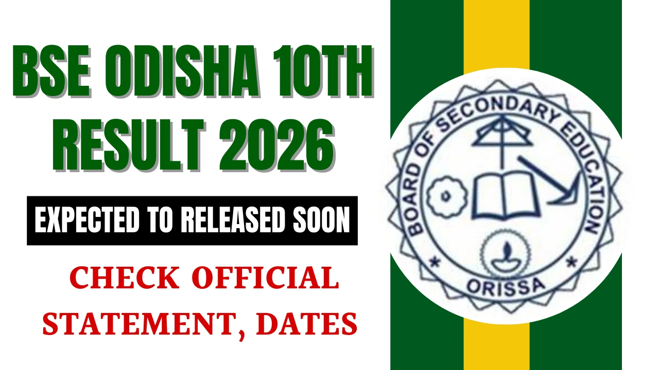 BSE Odisha 10th Result 2026