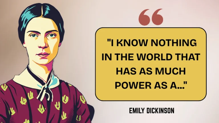 Quote of the Day by Emily Dickinson